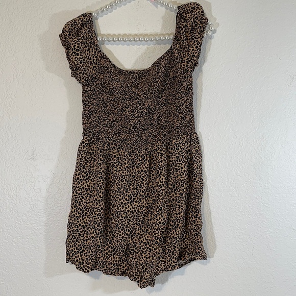 Forever 21 Pants - FOREVER 21 Romper Animal Print Size Large